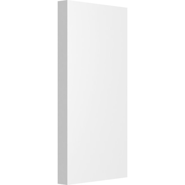 Ekena Millwork Standard Foster Plinth Block with Square Edge, 5"W x 10"H x 3/4"P PBP050X100X075FOS00